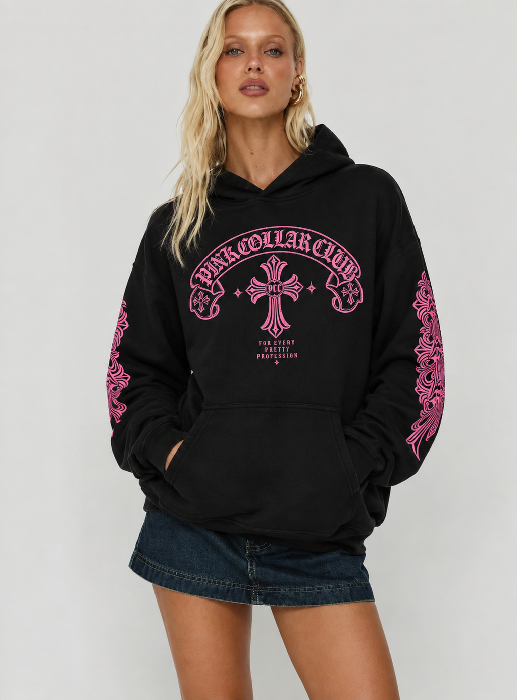 Pink Saints Hoodie