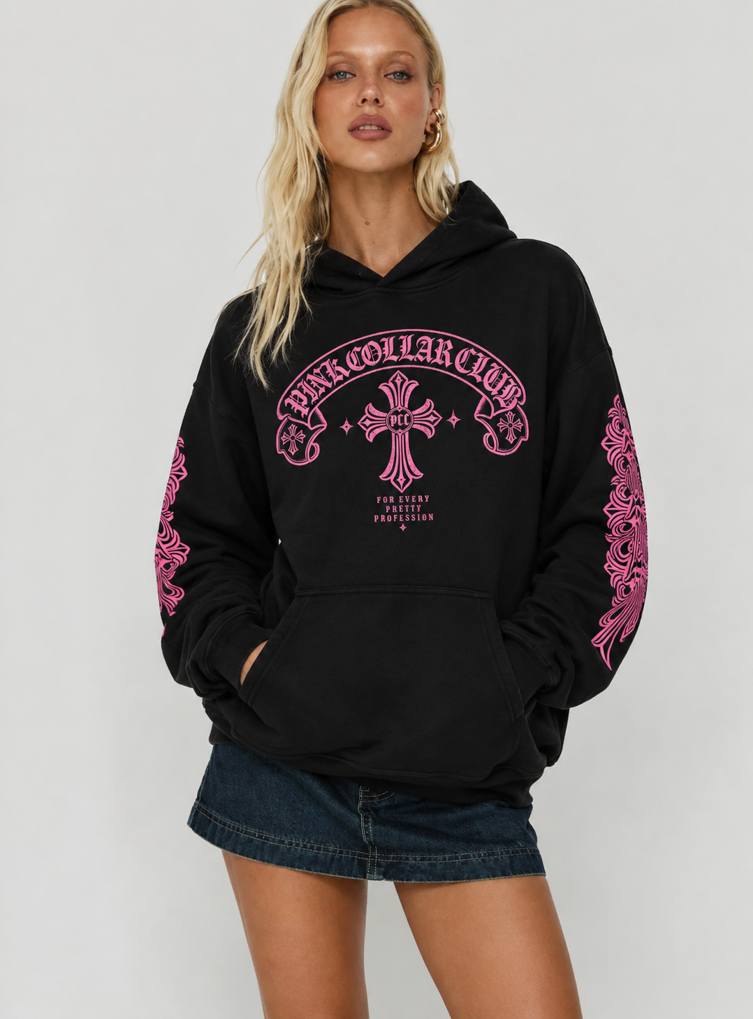 Pink Saints Hoodie