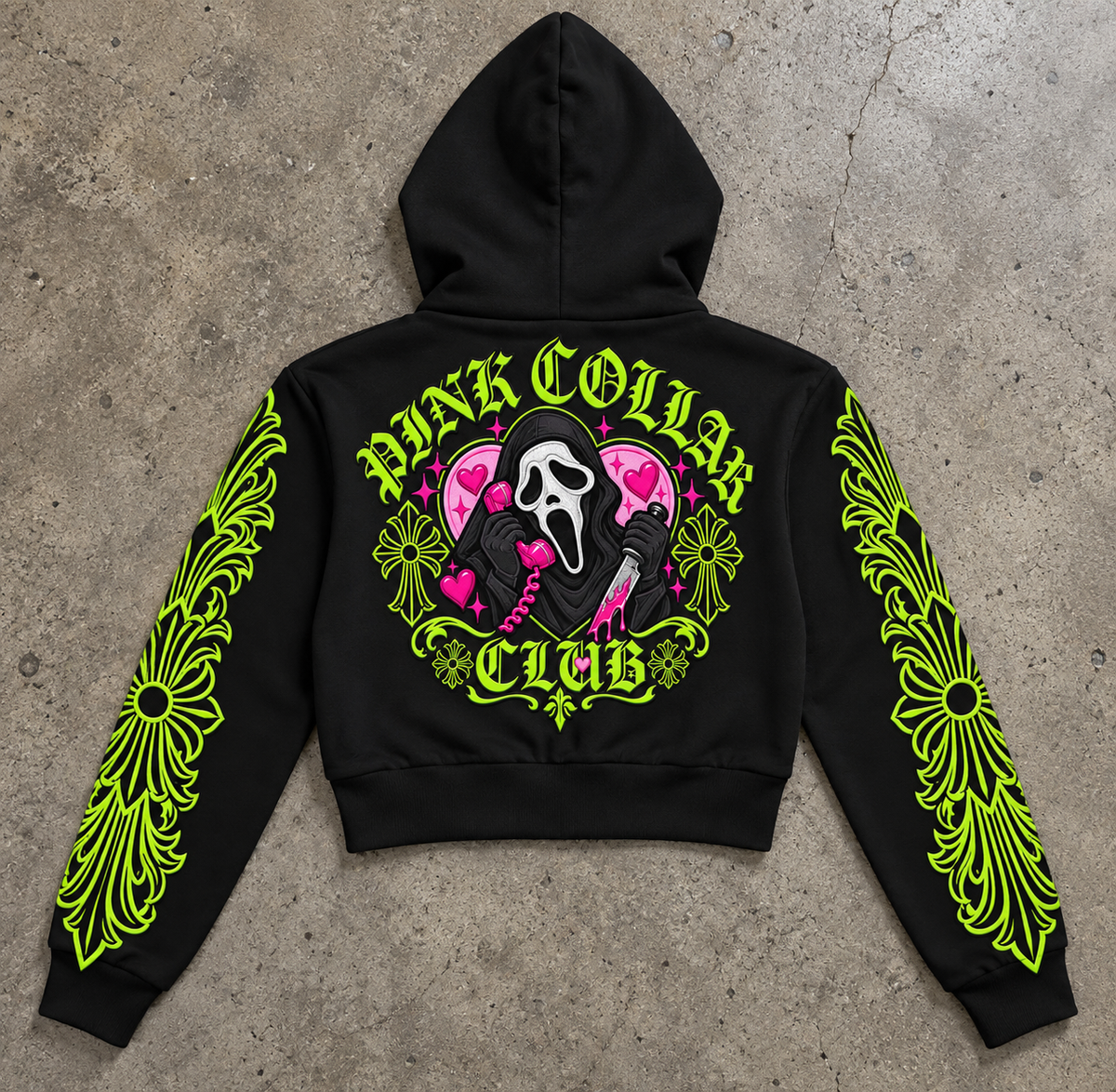 Scream Queen Zip-Up Hoodie