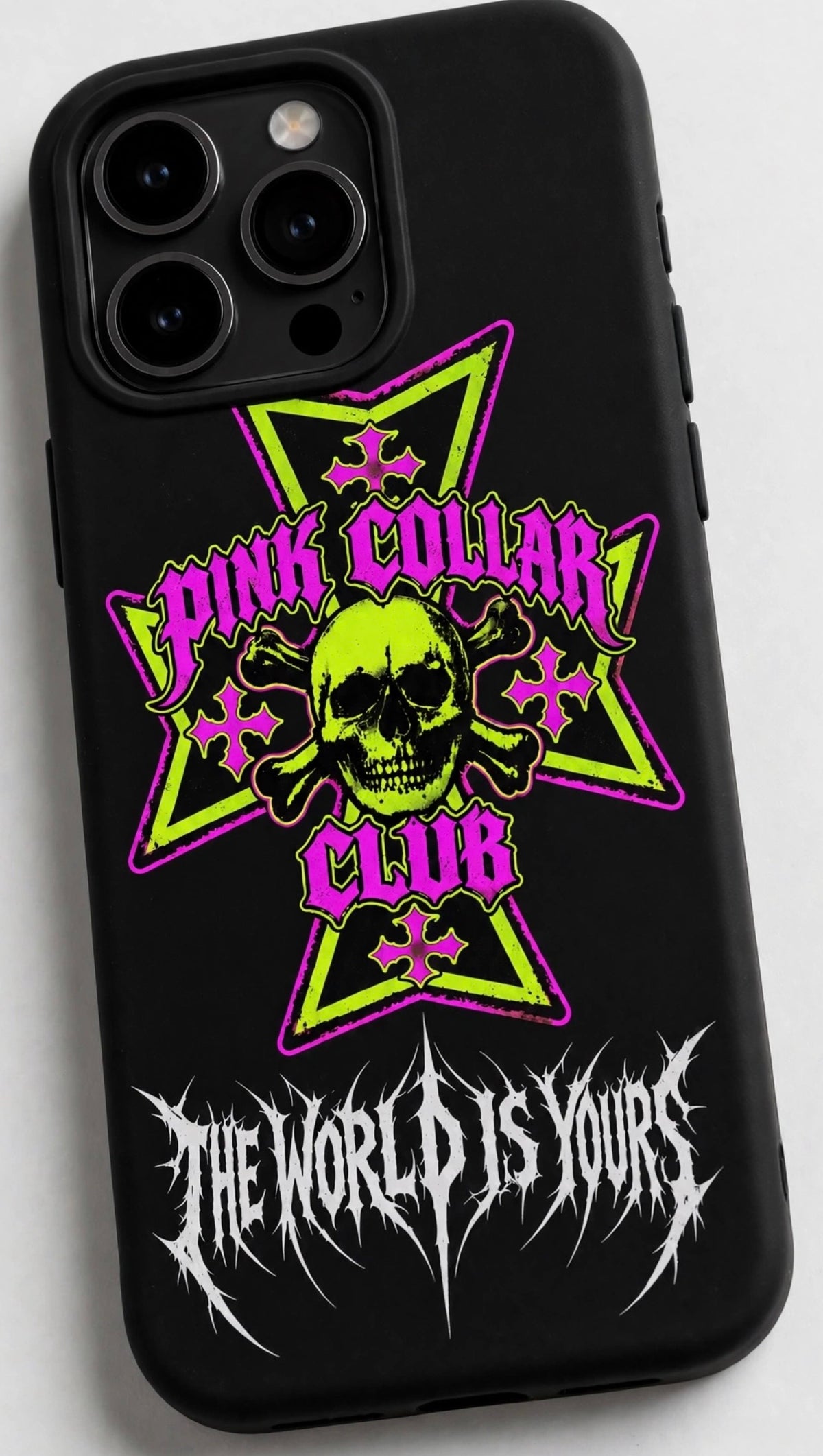 Neon Skull Case