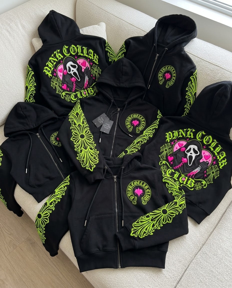 Scream Queen Zip-Up Hoodie