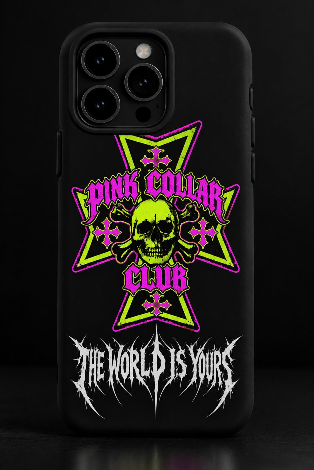 Neon Skull Case