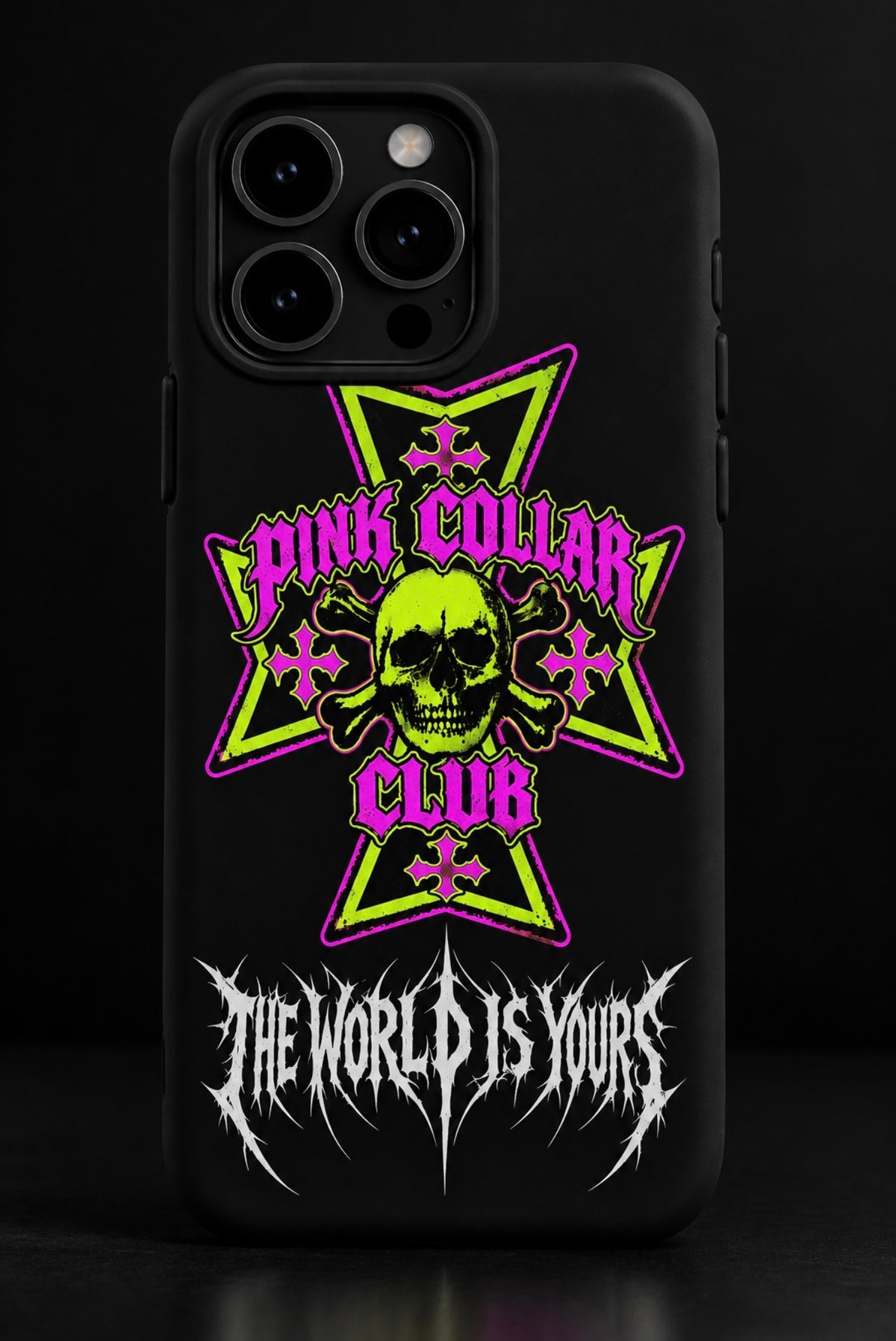 Neon Skull Case