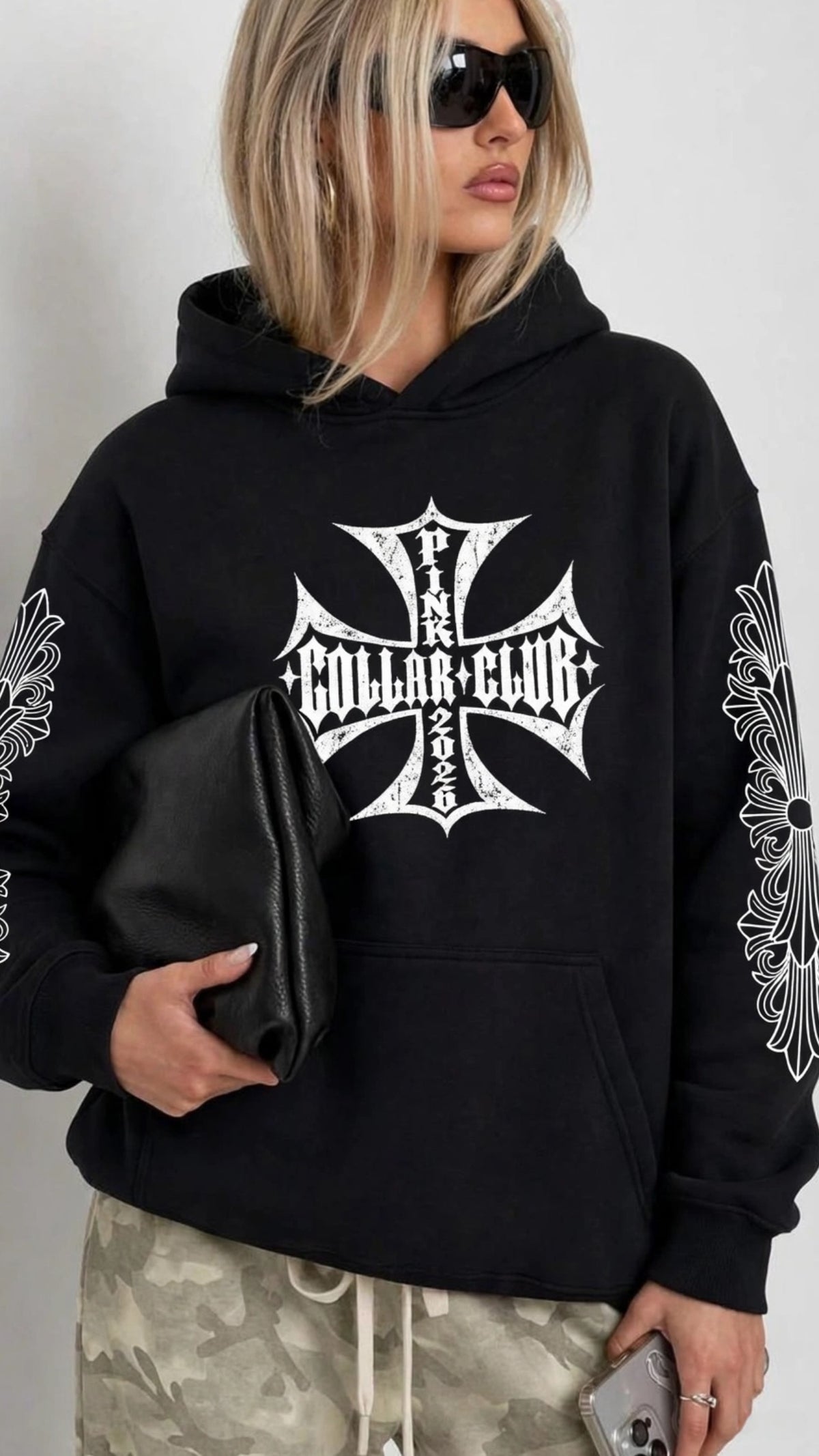 The Club Cross Hoodie