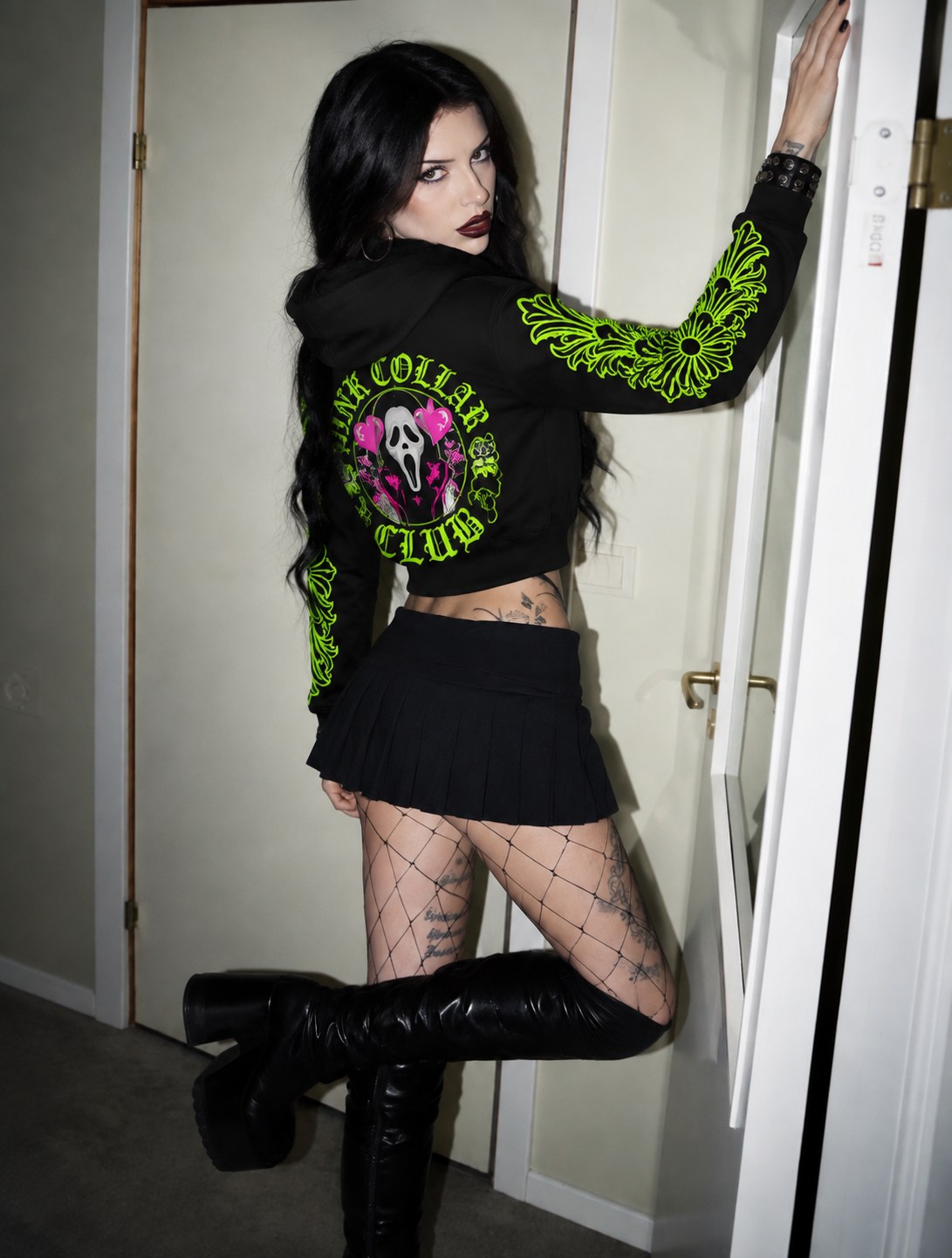Scream Queen Zip-Up Hoodie