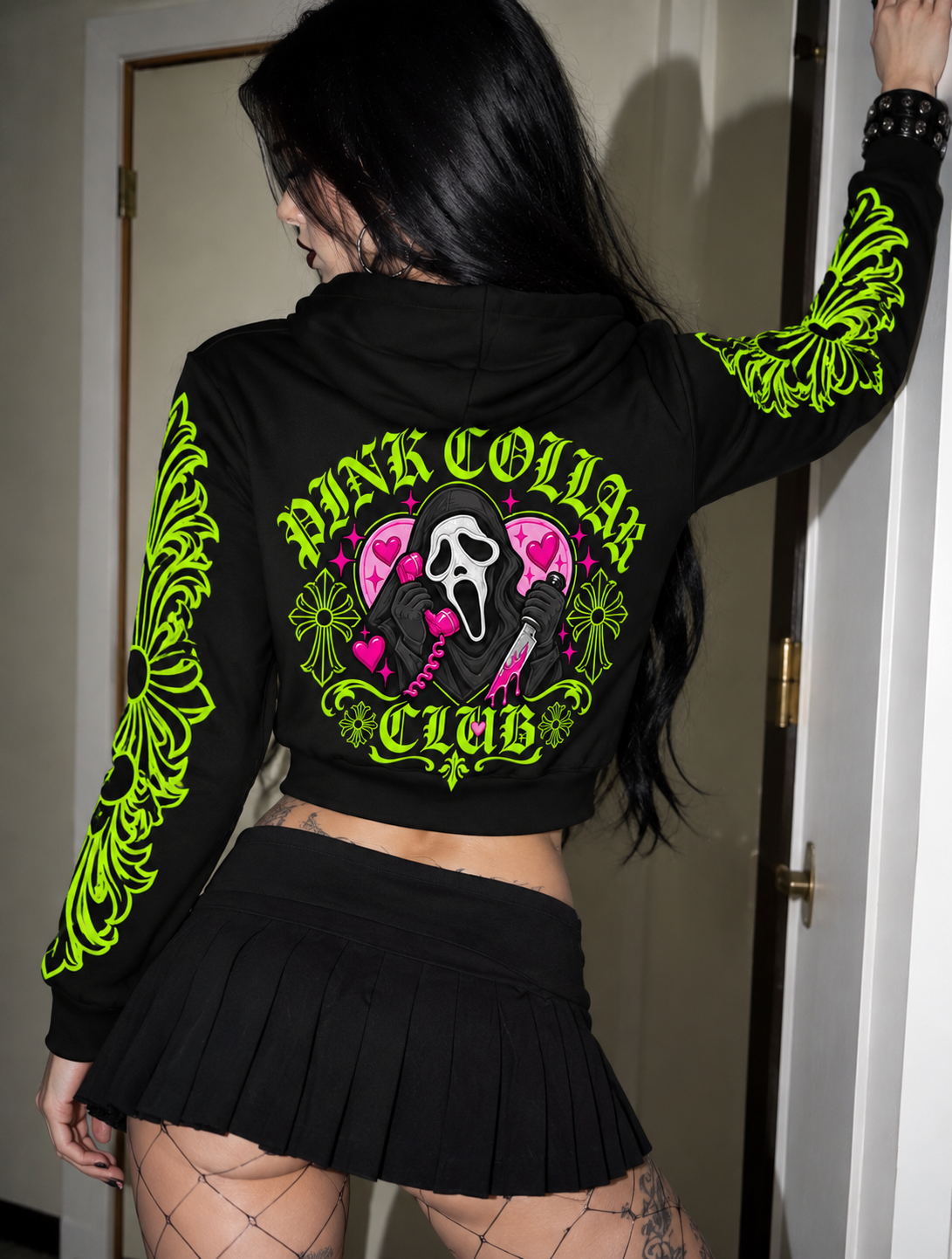 Scream Queen Zip-Up Hoodie