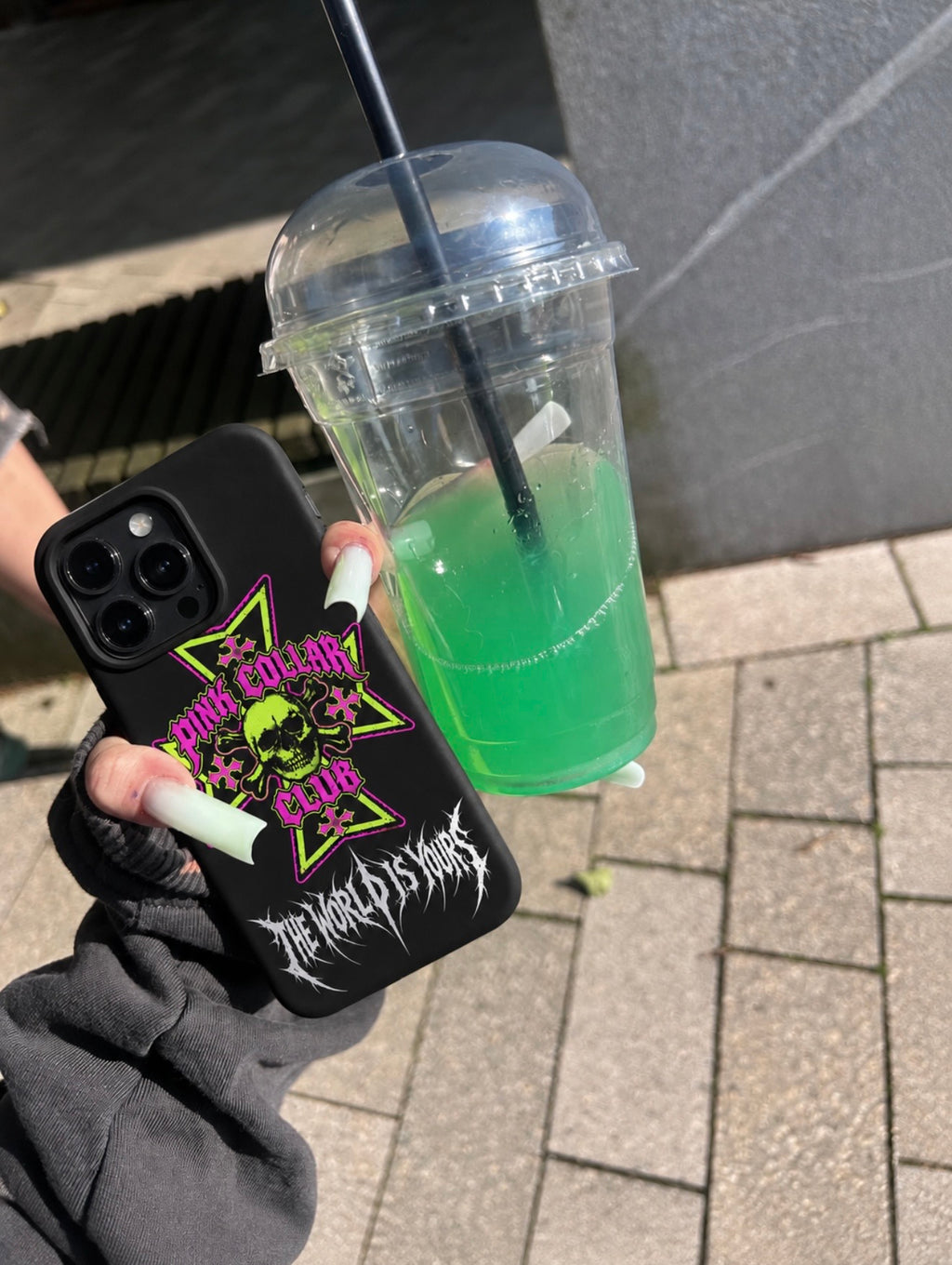 Neon Skull Case