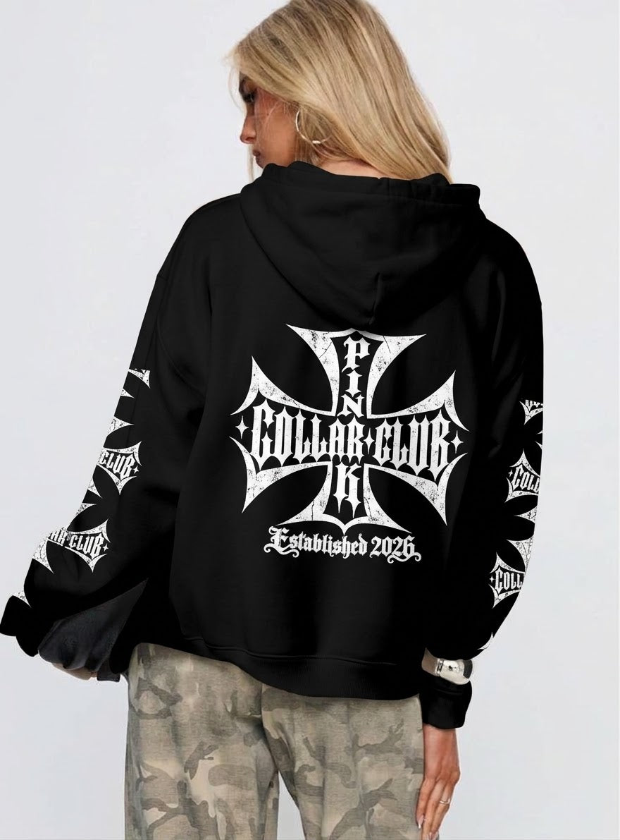 The Club Cross Hoodie