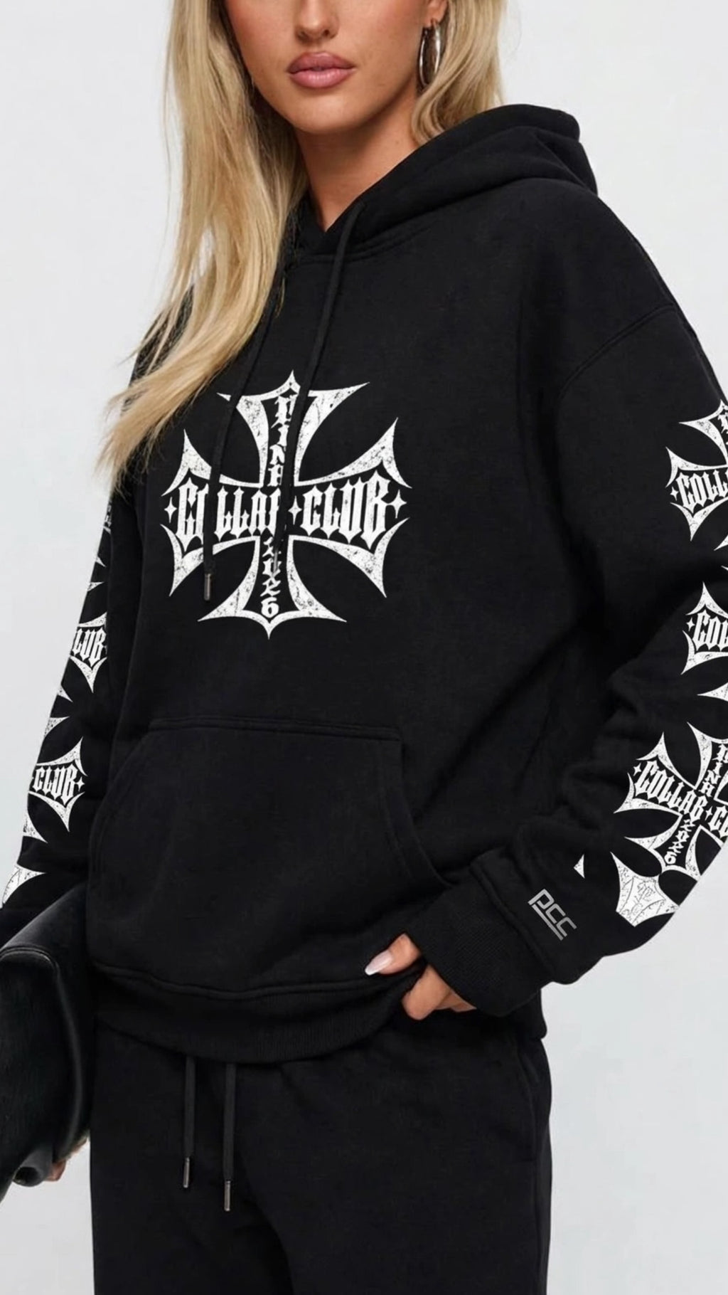 The Club Cross Hoodie