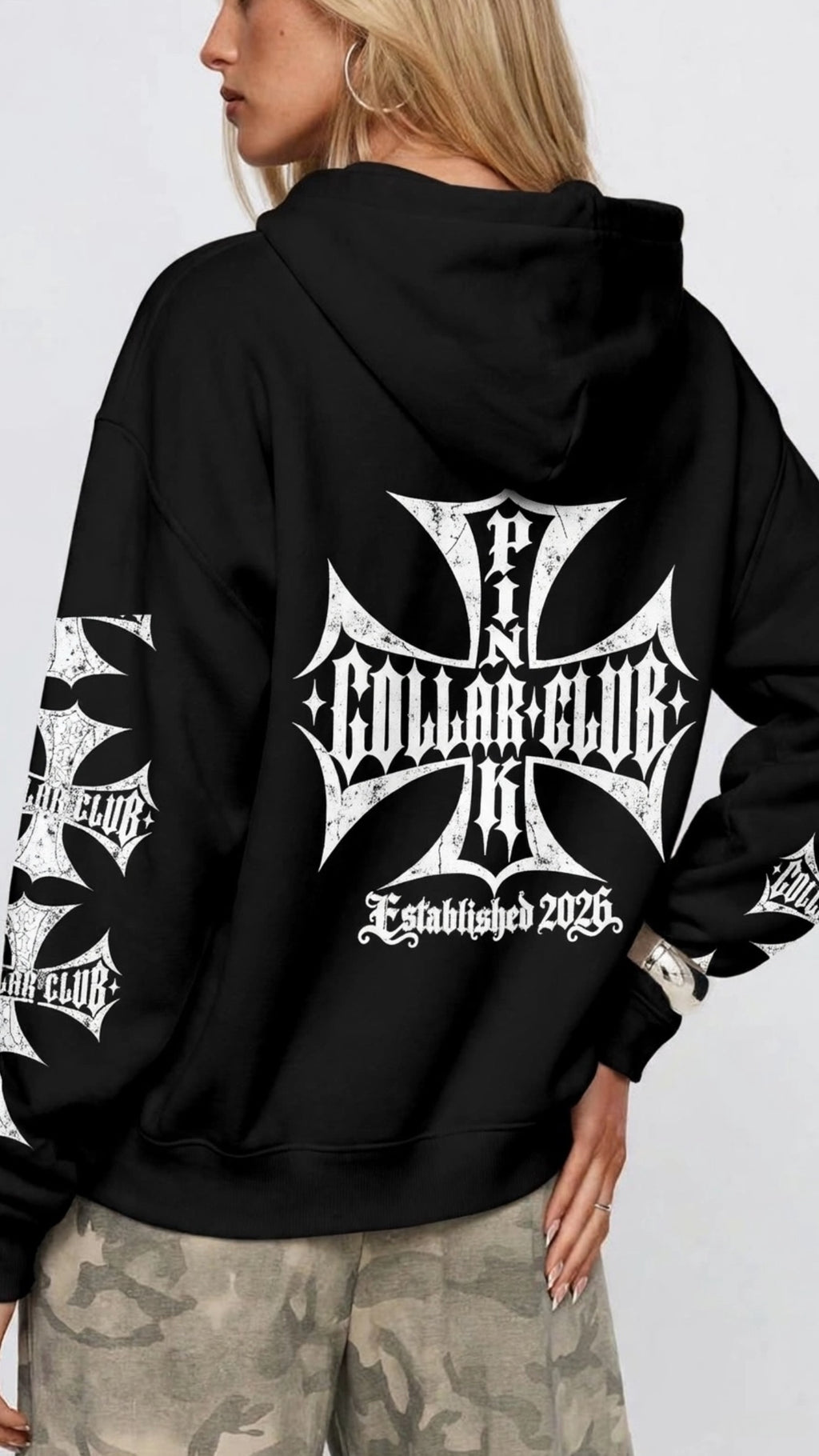 The Club Cross Hoodie