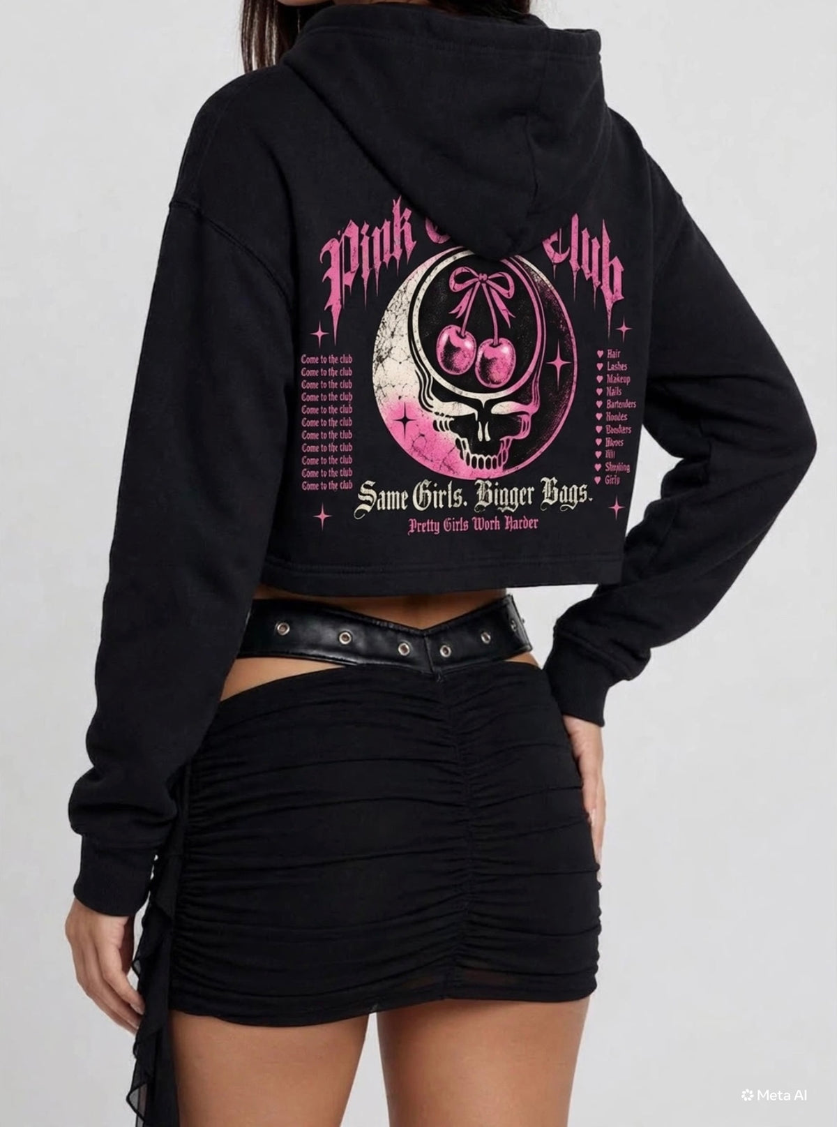 Pretty Girls Work Harder Hoodie